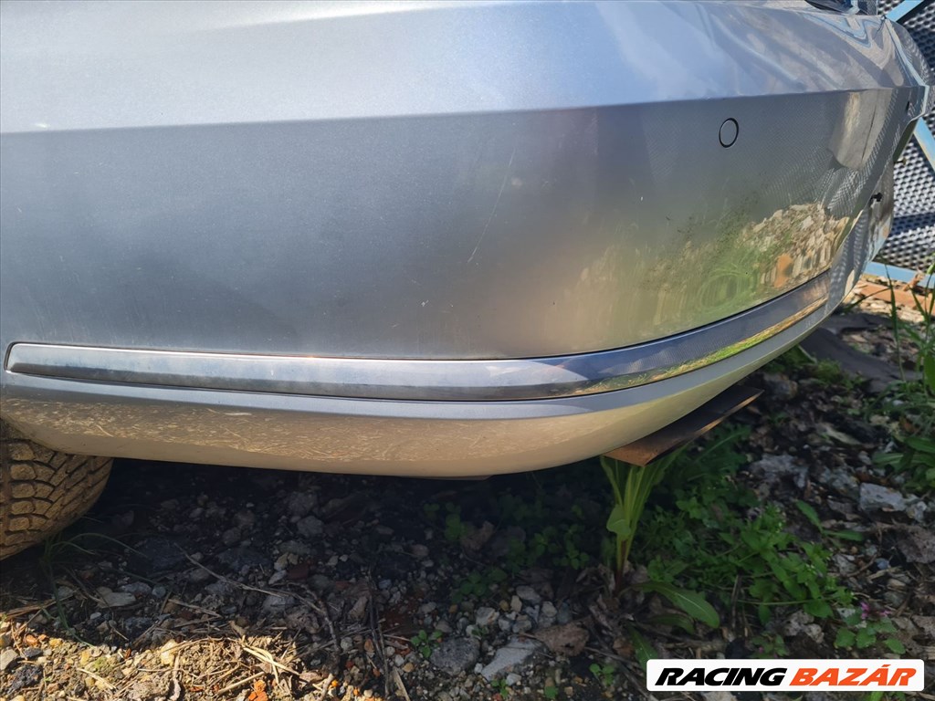 Volkswagen Passat B7 sedan bal hátsó lökhárító króm dísz 1. kép