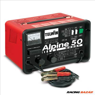 Telwin Akkumulátor töltő Alpine 50 Boost 230V 12-24V - 807548