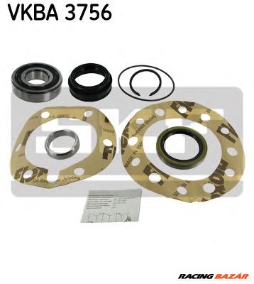 SKF VKBA 3756 - kerékcsapágy készlet TOYOTA 1. kép