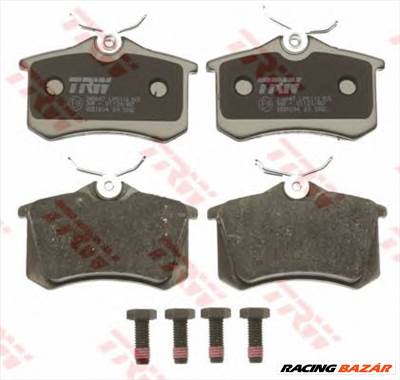 TRW GDB1504 - fékbetét AUDI CITROËN DS FIAT FORD LANCIA PEUGEOT SEAT VW
