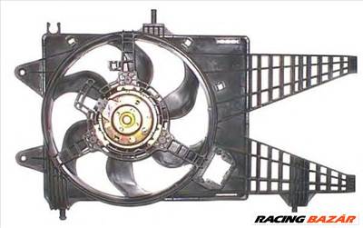 NRF 47254 - hűtőventillátor FIAT LANCIA