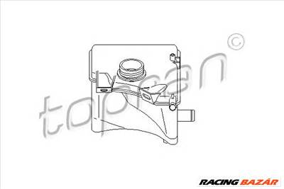 TOPRAN 700 427 - hűtőfolyadék kiegyenlítőtartály RENAULT