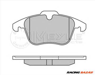 MEYLE 025 241 2319 - fékbetét FORD LAND ROVER VOLVO
