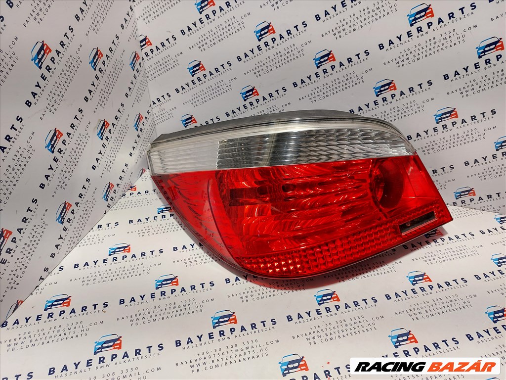 BMW E60 sedan bal hátsó lámpa kompletten (002018) 7165737 4. kép