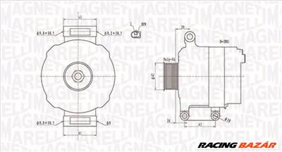 MAGNETI MARELLI 063731867010 - generátor MINI
