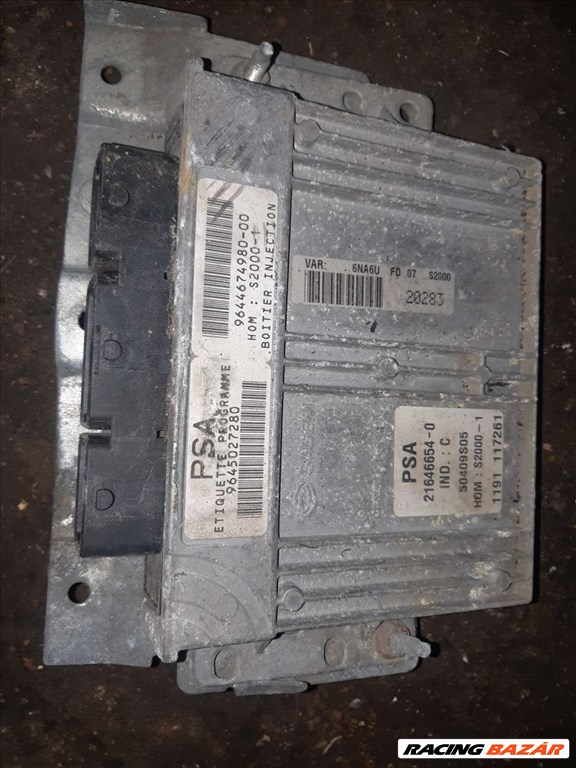 Citroen Xsara Picasso Motorvezérlõ / ECU 9645027280 1. kép