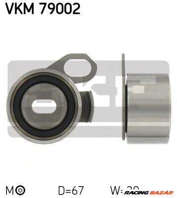 SKF VKM 79002 - vezérműszíj feszítő ISUZU OPEL VAUXHALL 1. kép