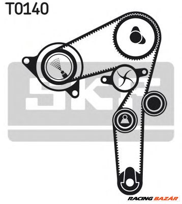 SKF VKMA 02174 - vezérműszíj készlet FIAT 1. kép