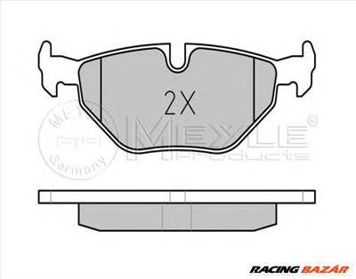 MEYLE 025 216 9117/PD - fékbetét BMW