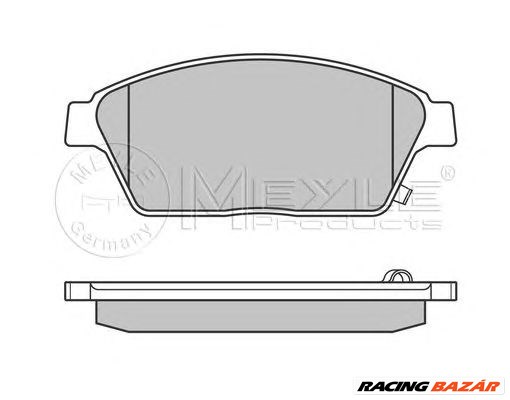 MEYLE 025 250 3418/W - fékbetét CADILLAC CHEVROLET OPEL VAUXHALL 1. kép