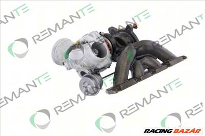 REMANTE 003-002-001057R - turbófeltöltő AUDI SEAT
