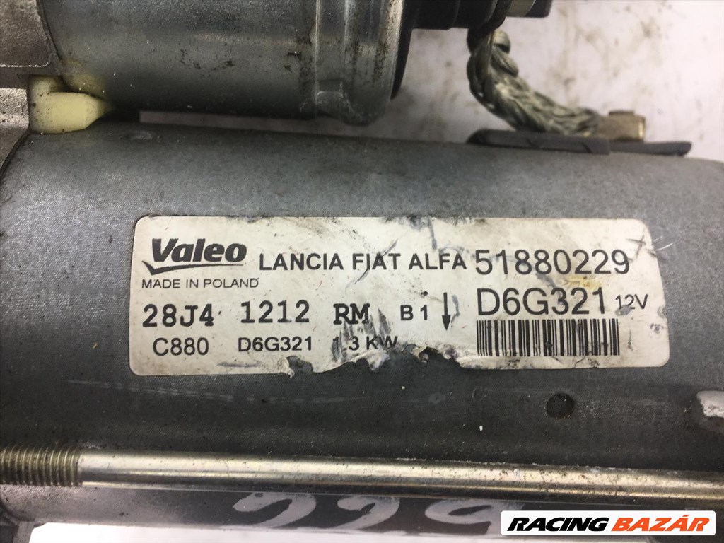 1.3 dízel Önindító FIAT PANDA II (03-) 00273 3. kép