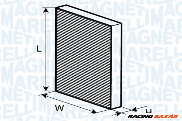 MAGNETI MARELLI 350203061890 - pollenszűrő BYD CHERY FORD LIFAN SUBARU TOYOTA 1. kép