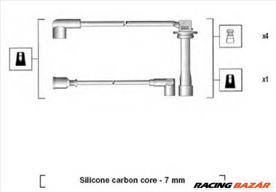 MAGNETI MARELLI 941325010895 - gyújtókábel szett MAZDA