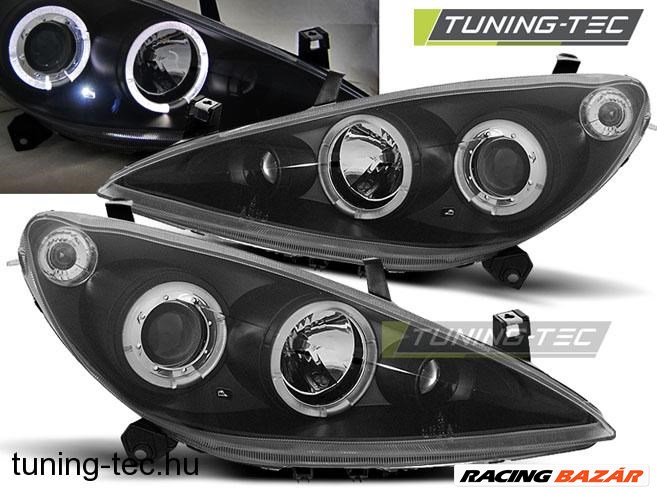 Peugeot 307 PEUGEOT 307 04.01-09.05 ANGEL EYES BLACK Tuning-Te 1. kép