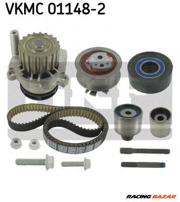 SKF VKMC 01148-2 - Vízpumpa + fogasszíj készlet AUDI SEAT SKODA VW