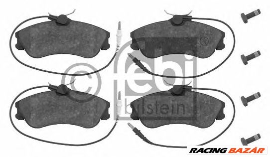 FEBI BILSTEIN 16237 - fékbetét CITROËN PEUGEOT 1. kép