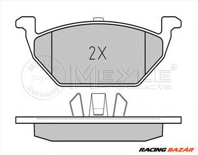 MEYLE 025 231 3019/A - fékbetét AUDI SEAT SKODA VW VW (FAW)