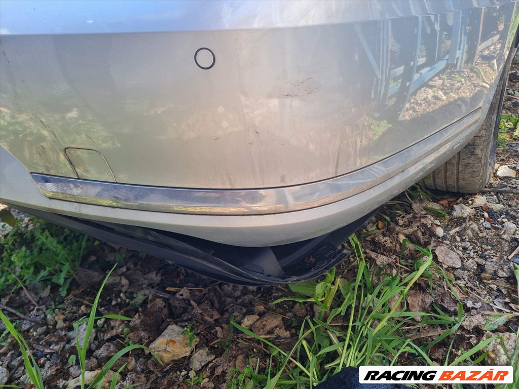 Volkswagen Passat B7 sedan jobb hátsó lökhárító króm dísz 1. kép