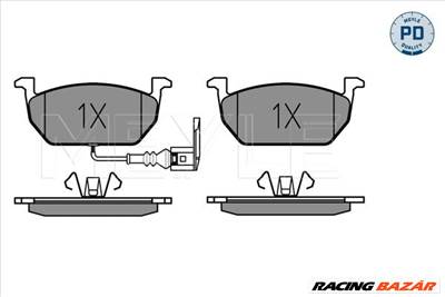 MEYLE 025 220 3517/PD - fékbetét AUDI AUDI (FAW) SEAT SKODA VW