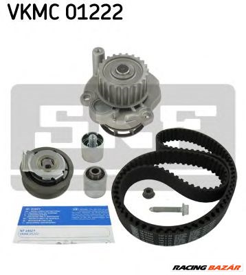 SKF VKMC 01222 - Vízpumpa + fogasszíj készlet AUDI SEAT SKODA VW 1. kép