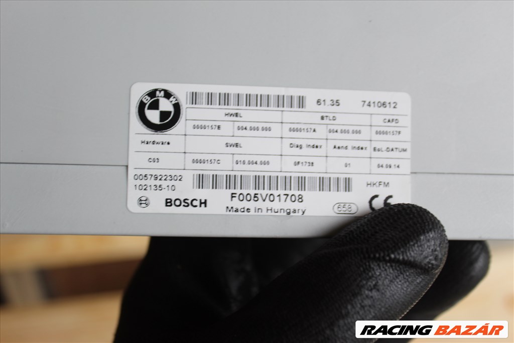 BMW 320d Gran Turismo komfort elektronika  61-357-410-612 3. kép