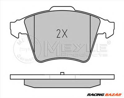 MEYLE 025 237 4619/PD - fékbetét VW