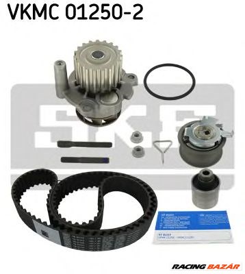 SKF VKMC 01250-2 - Vízpumpa + fogasszíj készlet AUDI FORD SEAT SKODA VW 1. kép