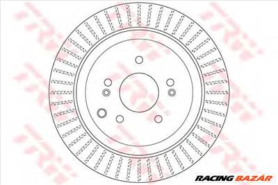 TRW DF6330 - féktárcsa HYUNDAI