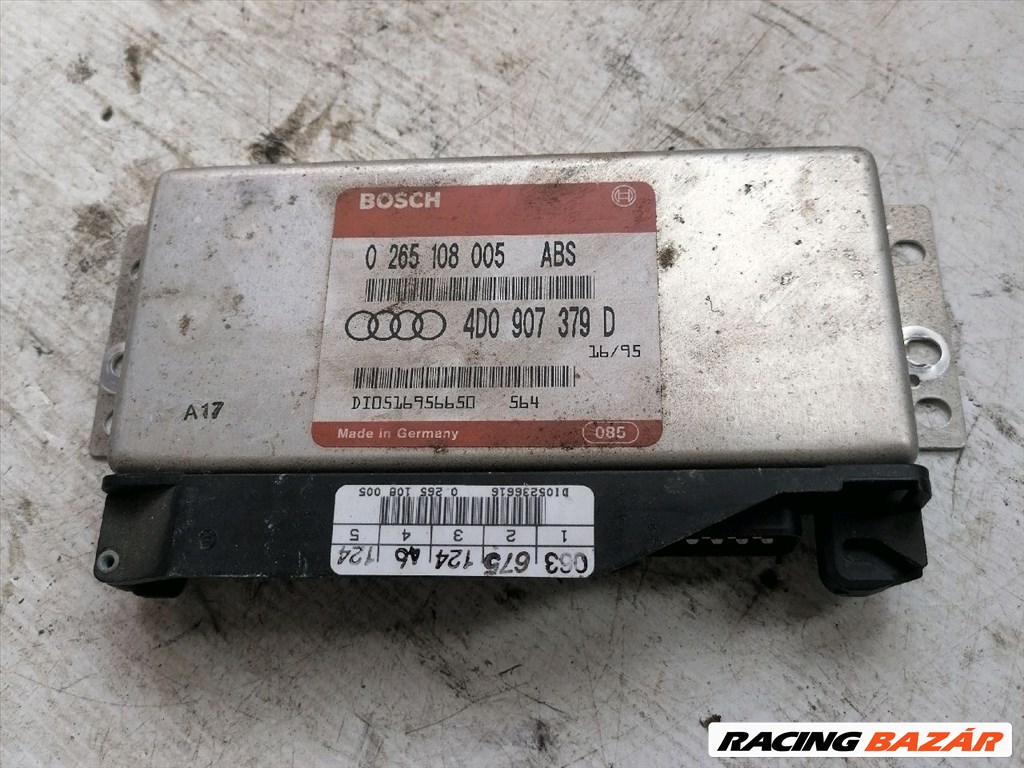 AUDI A4 B5 ABS Elektronika bosch0265108005-4d0907379d 1. kép