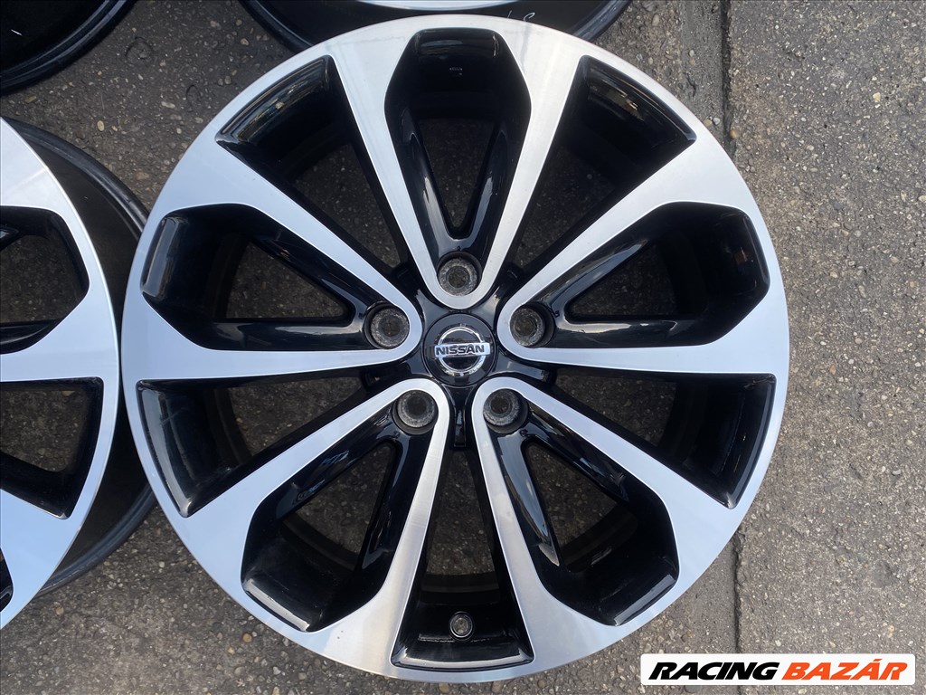 4db gyári 18" Nissan Qashqai alufelni. (2924) 2. kép