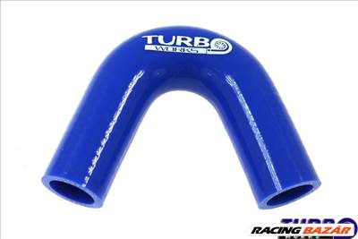 Szilikon könyök TurboWorks Kék 135 fok 30mm