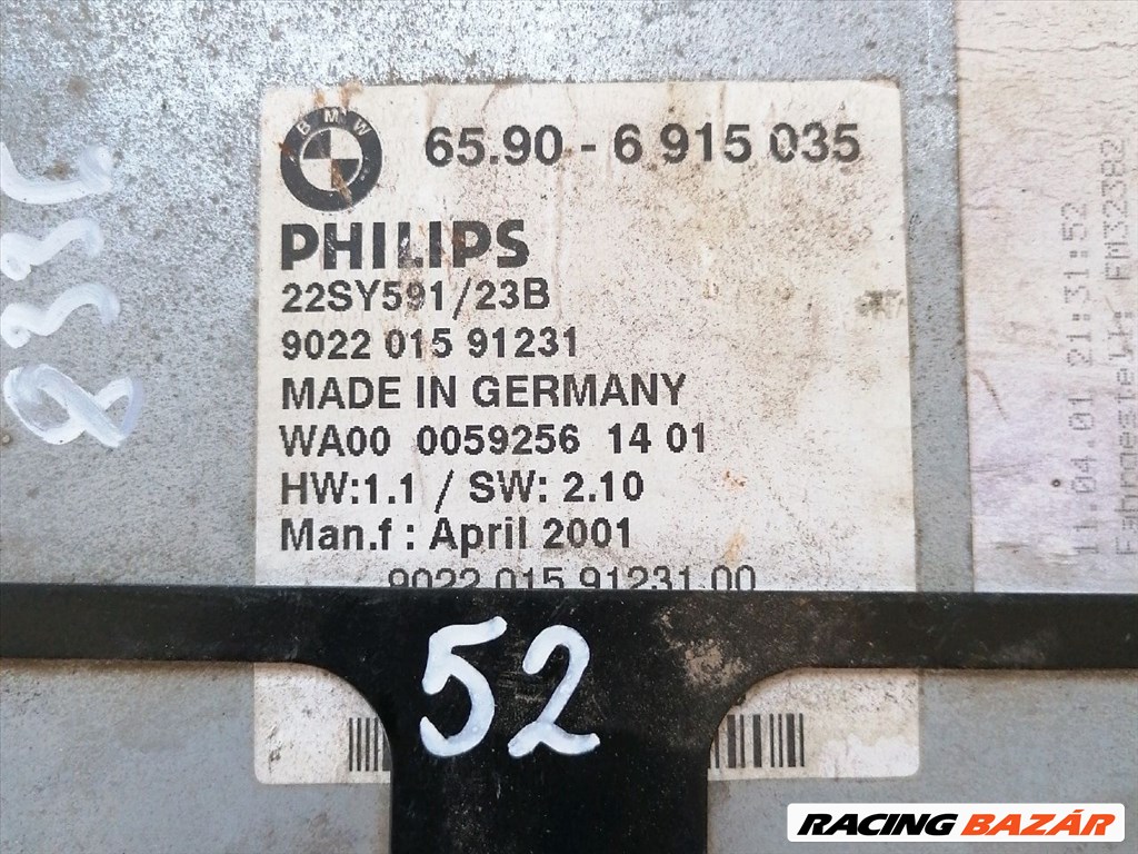BMW 3 E46 Rádió / CD 3. kép
