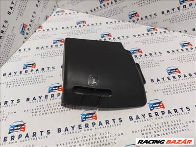 Bmw E46 compact fekete bal hátsó biztonsági öv csomagtér borítás burkolat (097041) 51467000099