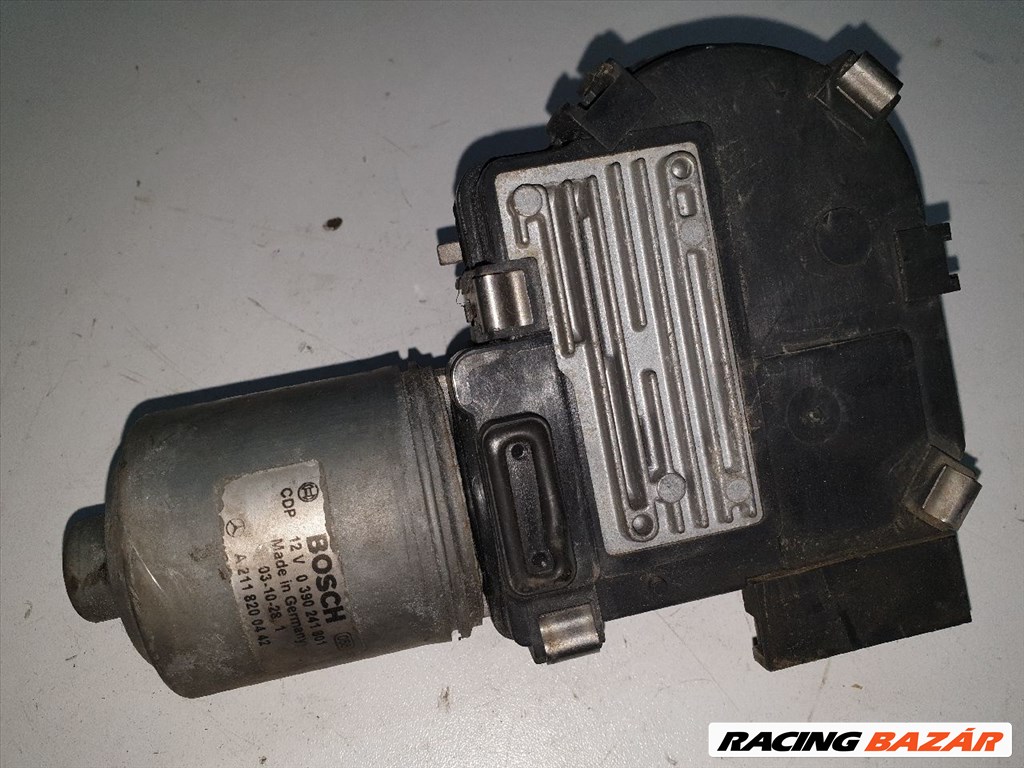 MERCEDES-BENZ E-CLASS Első Ablaktörlő Motor mercedesa2118200442-bosch0390241801 1. kép