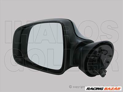 Dacia Sandero 2008-2012 - Külső tükör bal, bowd. állíth., alapozott
