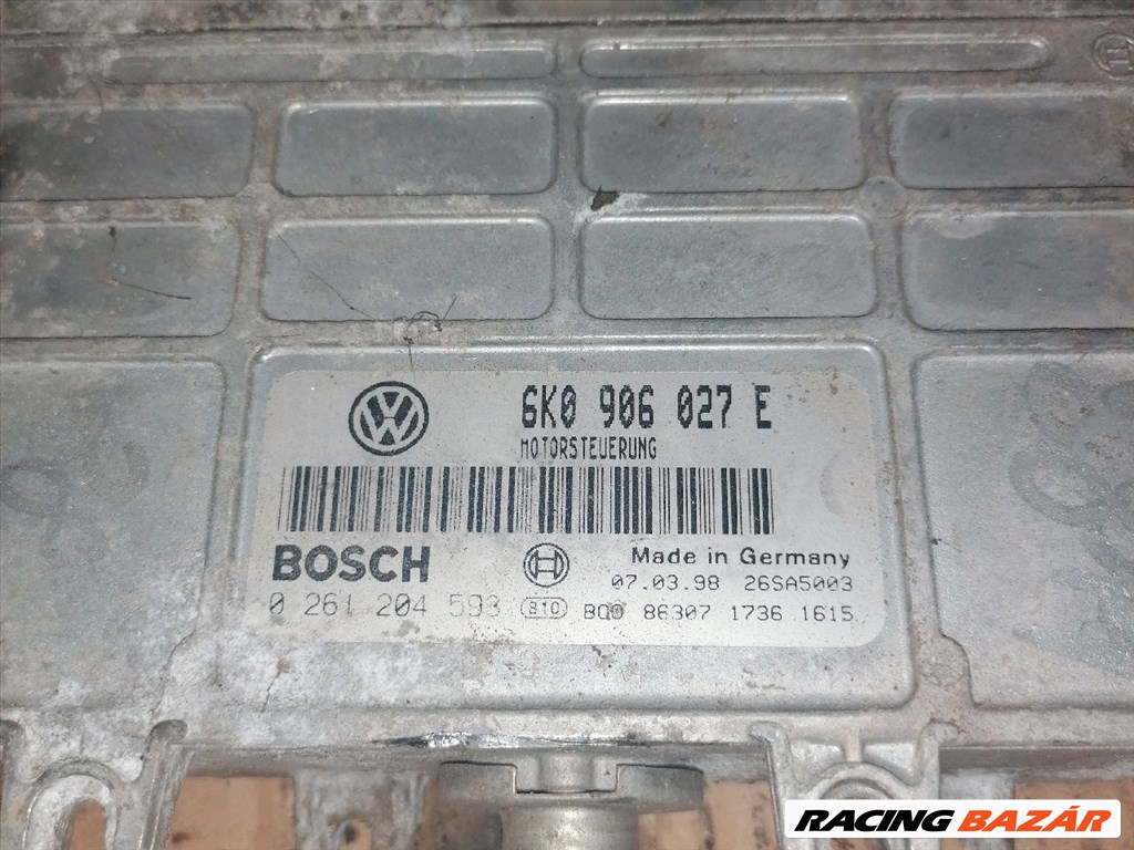 VW POLO III Motorvezérlő 261204593-6k0906027e 3. kép