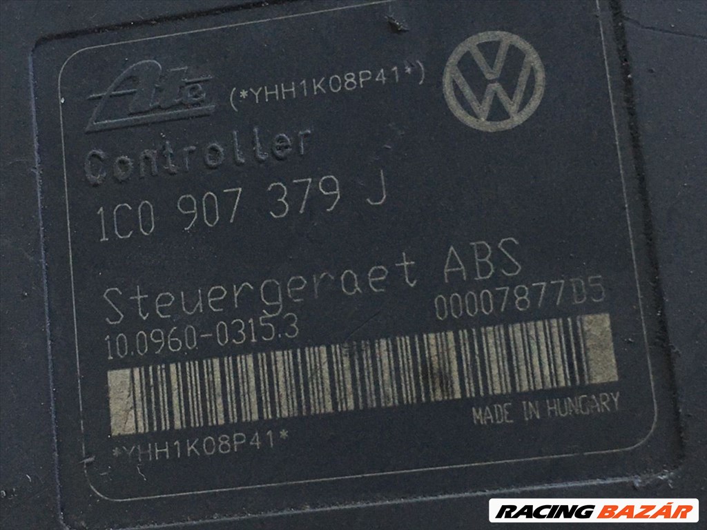 VW GOLF IV ABS Kocka ate1c0907379j-10096003153 5. kép