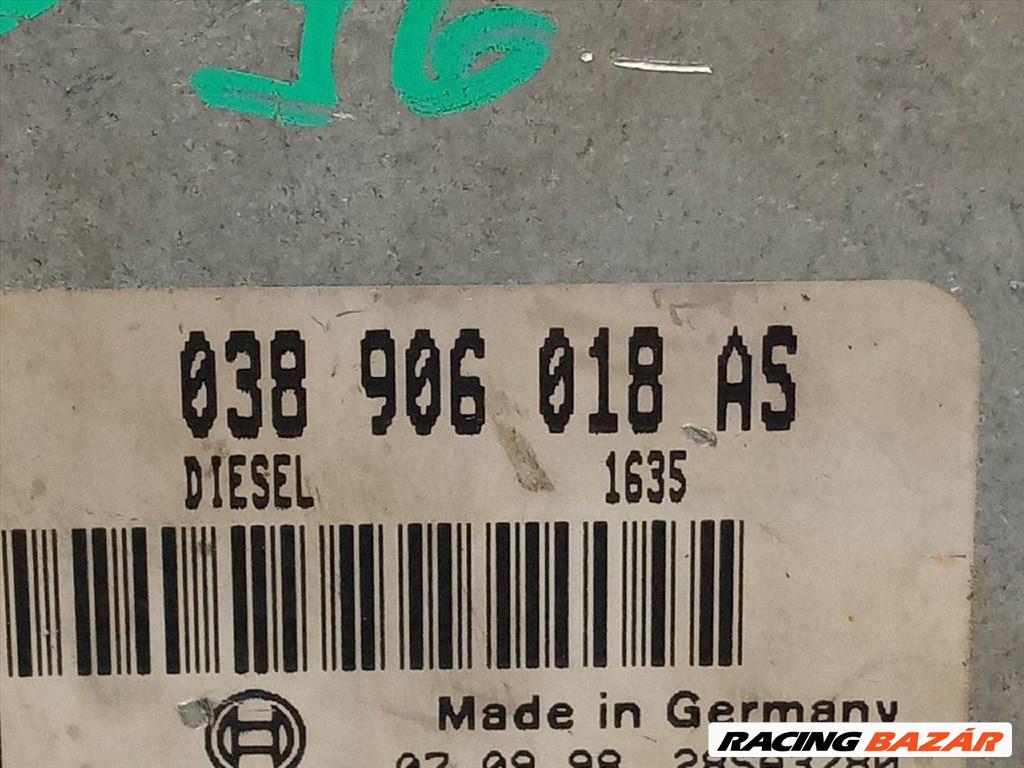 VW PASSAT B5 Motorvezérlő 038906018as 3. kép