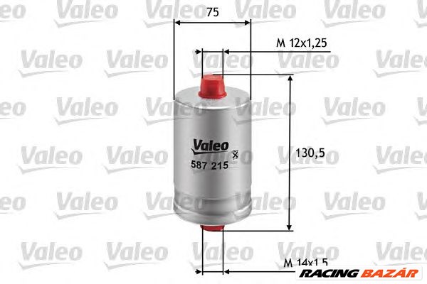 VALEO 587215 - Üzemanyagszűrő ALFA ROMEO AUDI DAIMLER FERRARI FIAT JAGUAR LANCIA PEUGEOT SAAB VOLVO  1. kép