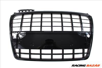 Tuning   hűtőrács GRILL  AUDI A4 B7 S8-STYLE BRIGHT BLACK (05-08) PDC