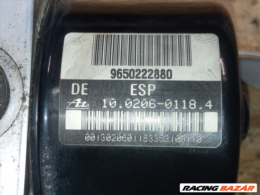 Peugeot 206 ABS kocka  9650222880 10096011353 2. kép