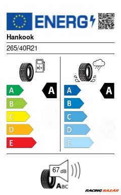 Hankook Ventus S1 evo3 EV K127E 265/40 R21 108T XL nyári gumi 2. kép