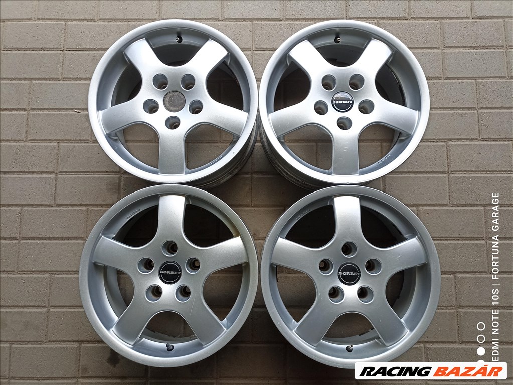  5x120 16" Borbet CB70 használt alufelni garnitúra 1. kép