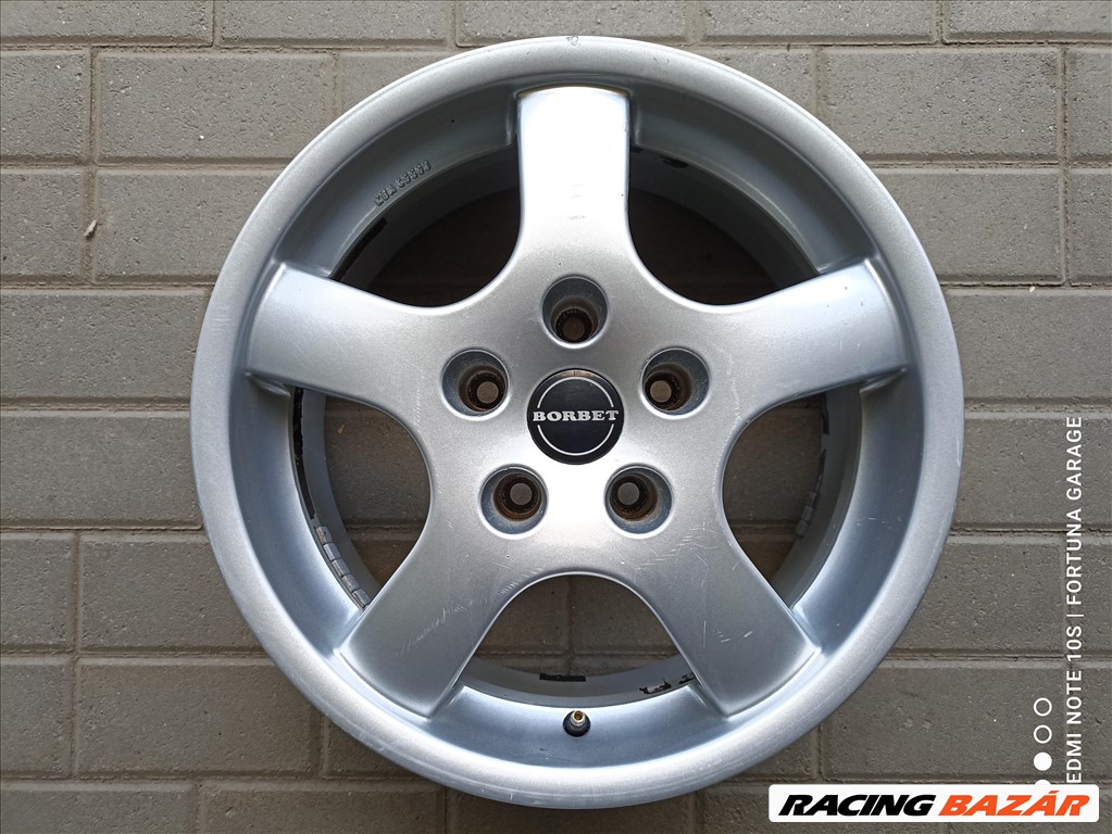  5x120 16" Borbet CB70 használt alufelni garnitúra 4. kép