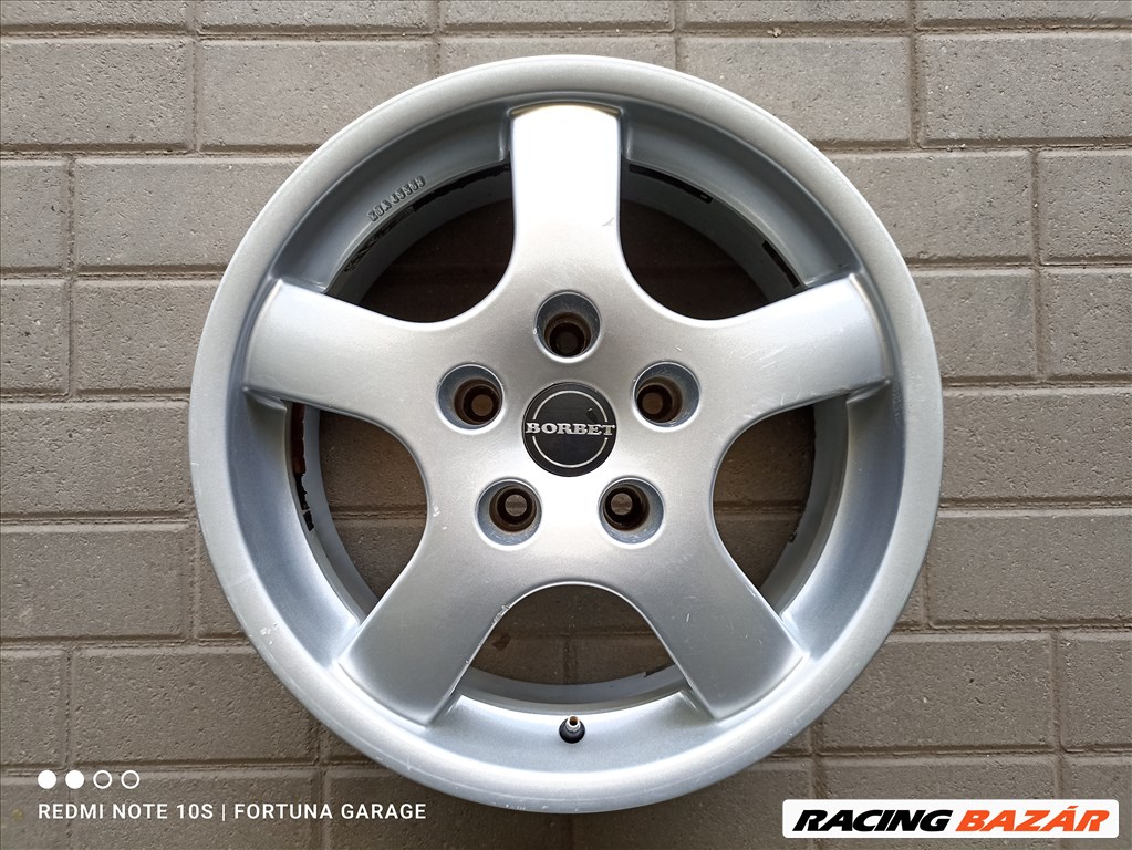  5x120 16" Borbet CB70 használt alufelni garnitúra 5. kép