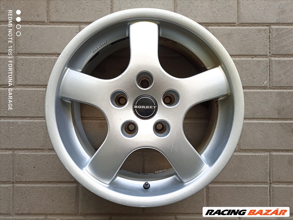  5x120 16" Borbet CB70 használt alufelni garnitúra 6. kép