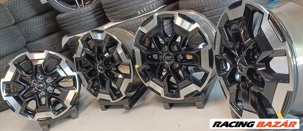  Gyári Új Nissan Navara alufelnik 6x114,3 7x18 ET45 4db 9. kép