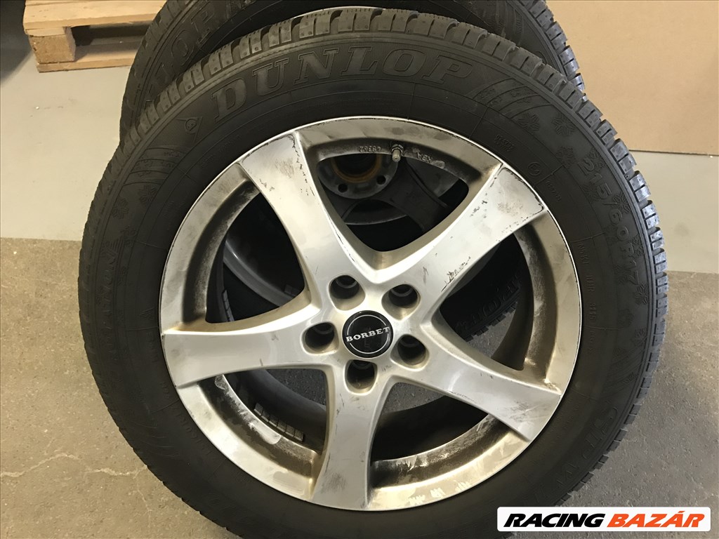 Mercedes Benz GLA Borbet 7X17-es 5X112-es ET35-ös könnyűfém felni garnítúra eladó 1. kép