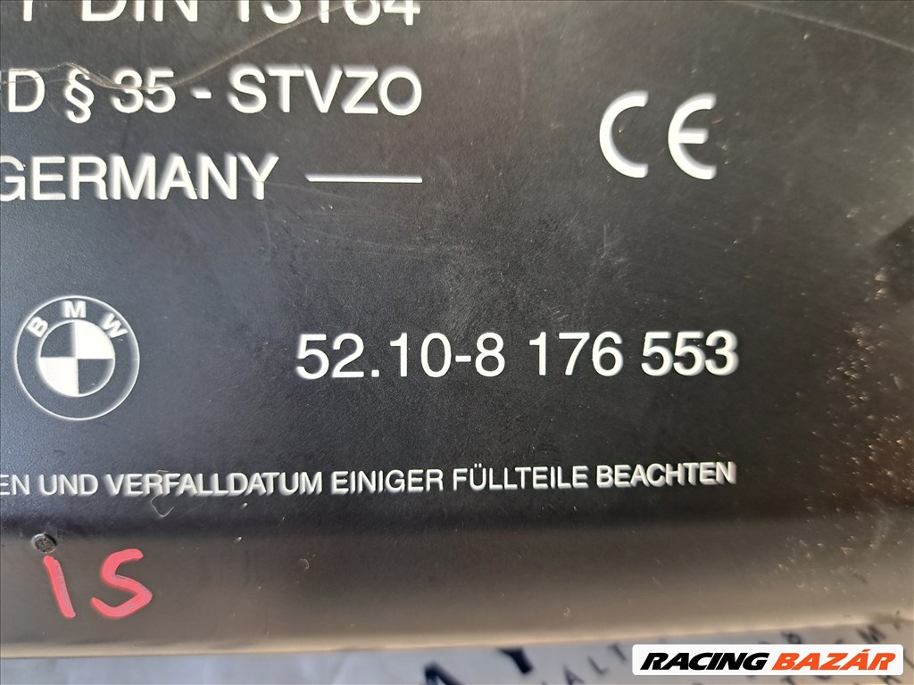 BMW E39 fekete gyári EÜ elsősegély doboz láda felszerelés eladó (111210) 52108176553 3. kép